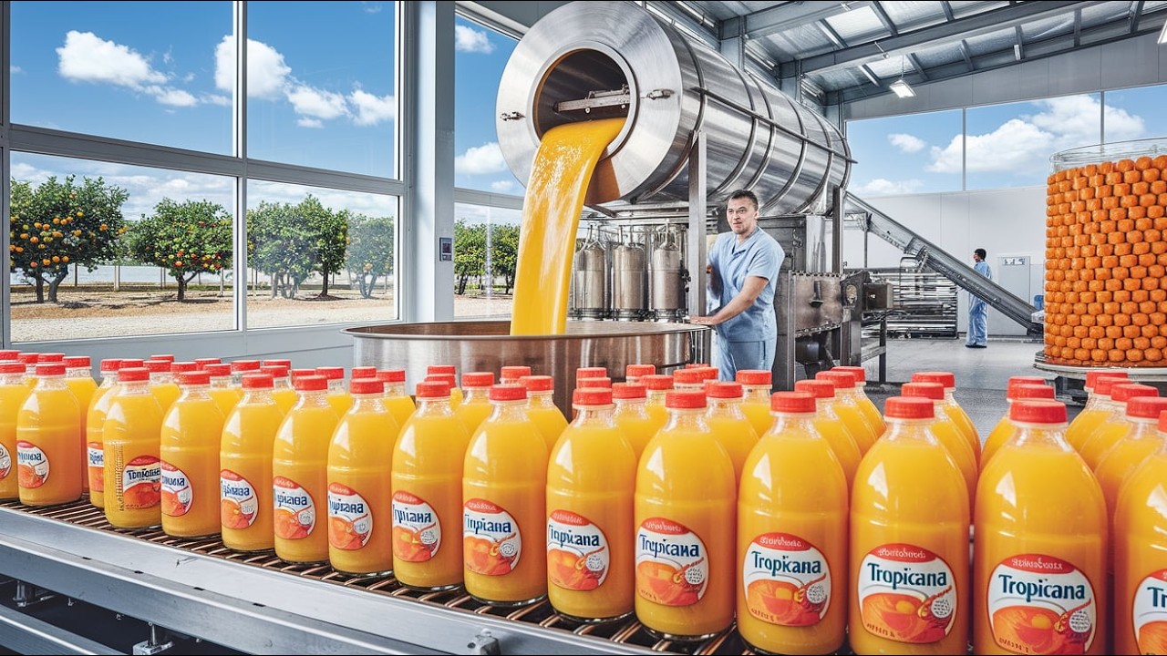 How It's Made: Orange Juice, Apple Juice & Mango Juice