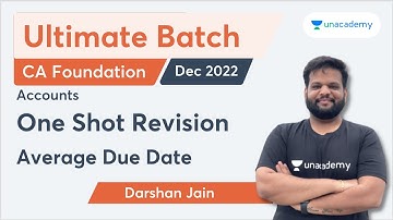 Average Due Date | One Shot Revision | Ultimate Batch
