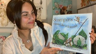 Reading the book “Scampers Thinks Like a Scientist”