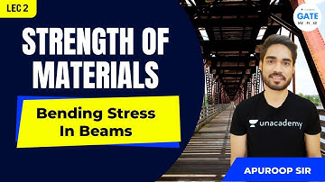 Bending Stresses in Beams | L 2 | Strength of Materials | Apuroop Sir