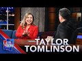 Stephen Plays “Ick Or No Ick” With Taylor Tomlinson, Host Of “After Midnight”