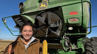 Inside A Combine Harvester