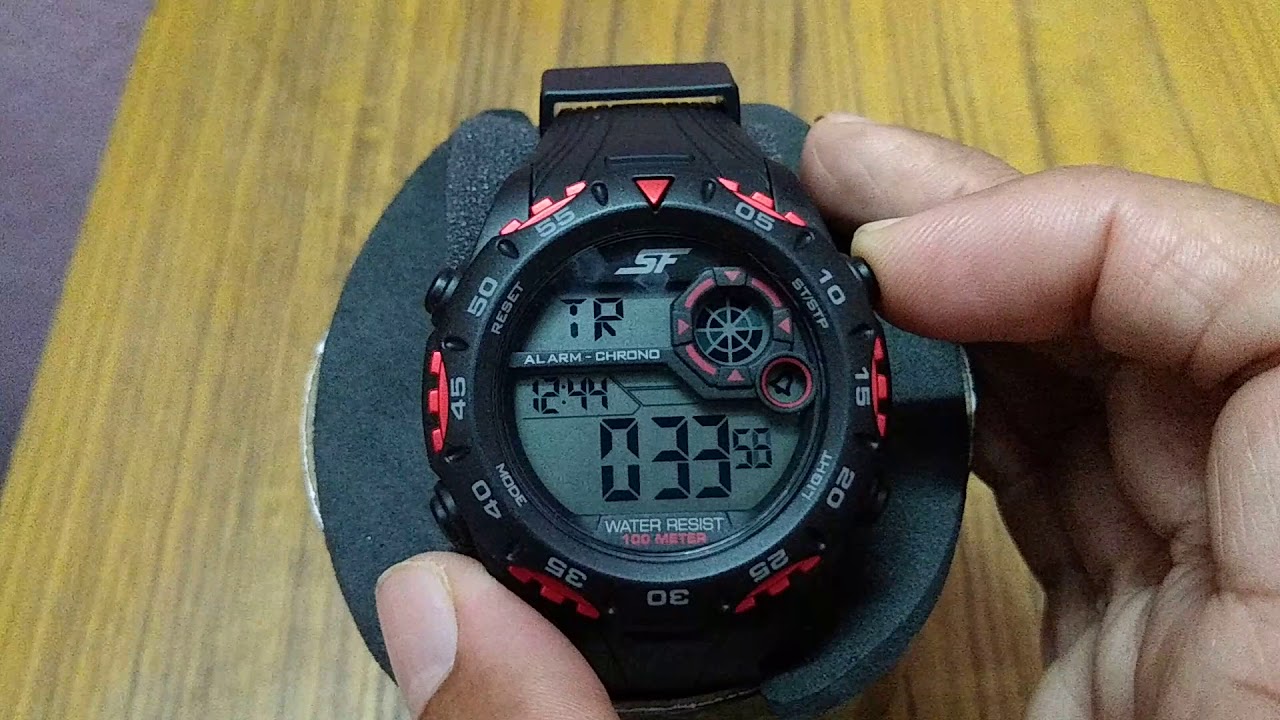 sonata digital sports watch