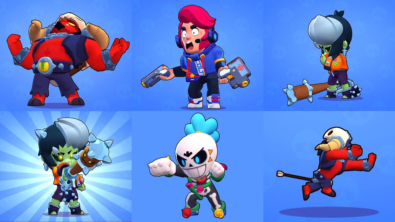 New Skins Win Lose Animations Zombibi Underworld Bo Challenger Colt Brawl O Ween Rosa Youtube