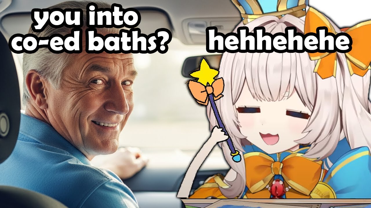 MariMari_EN's insanely calm reaction when her uber asks her