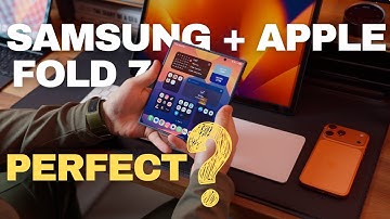Galaxy Z Fold 7 x Apple Ecosystem – De perfecte werkcombinatie?