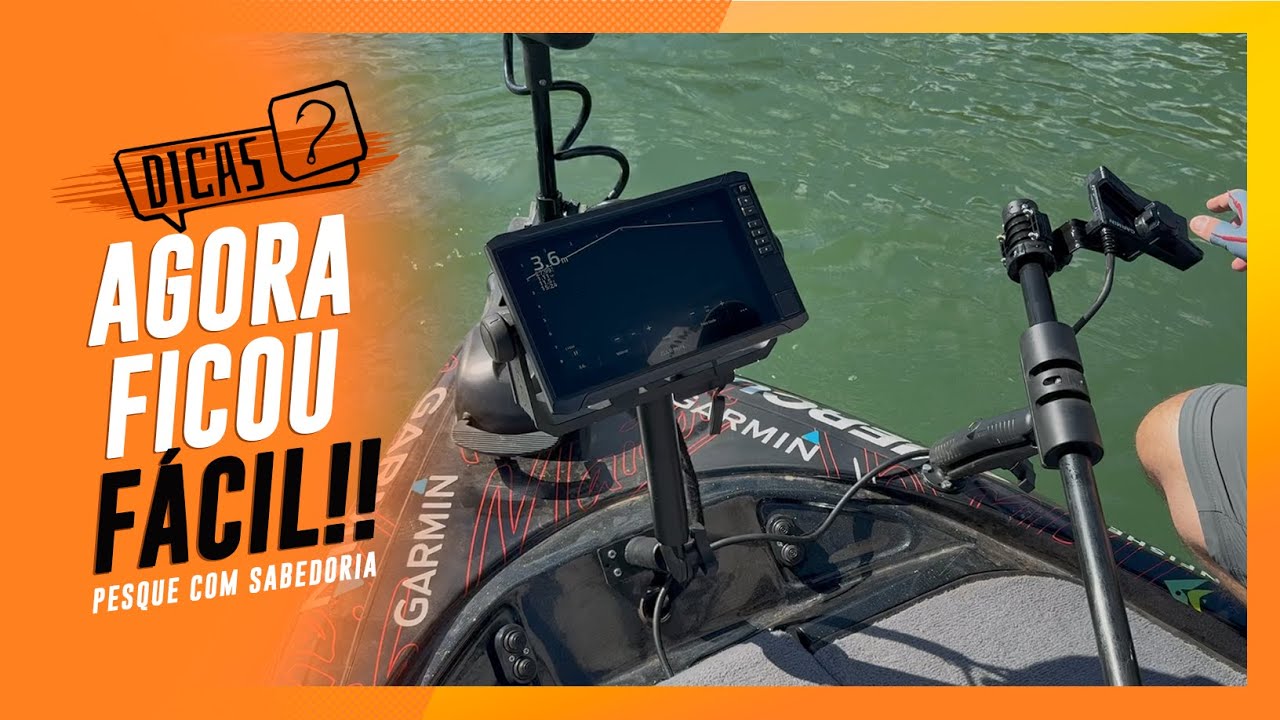 Garmin LiveScope™ Sonar | Visualize movimentos de peixes e iscas com precisão instantânea. 🎣🔥