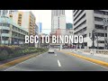 [4K Drive] BGC Taguig to Manila Chinatown Binondo | Philippines August 2020