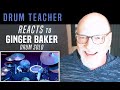 Drum Teacher Reacts to Ginger Baker - Drum Solo