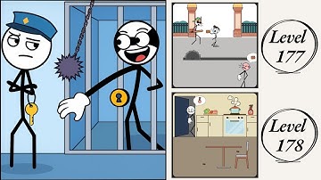 Thief Puzzle: Level 177 , 178 – How to Solve? (Walkthrough)