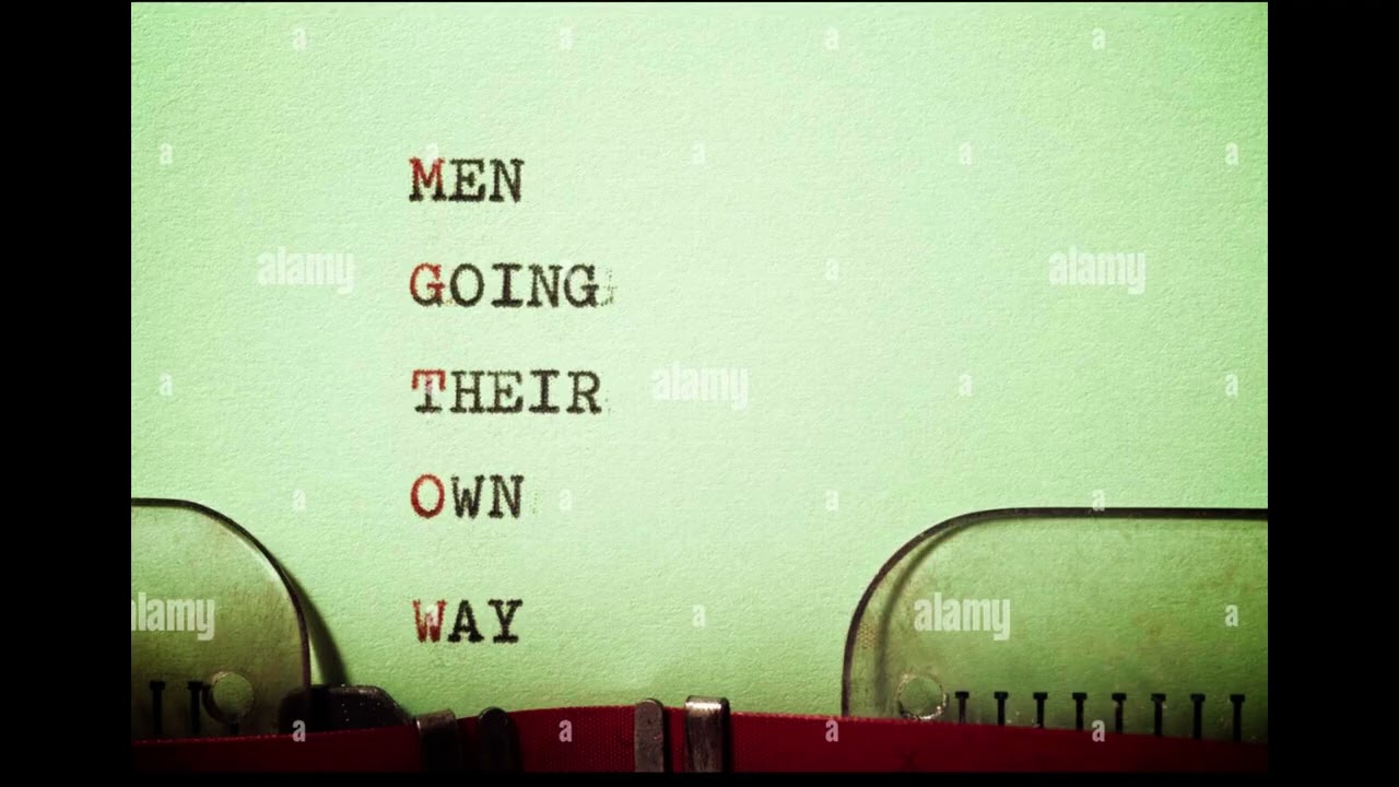 Men Going Their Own Way