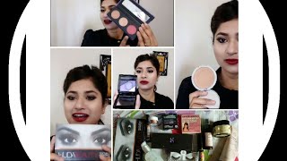 Makeup n skincare Haul ! Huda beauty ,the balm,maybeline,essence,kamaayurveda n all