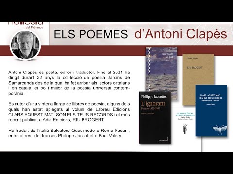 Vídeo: Com Neixen Els Poemes