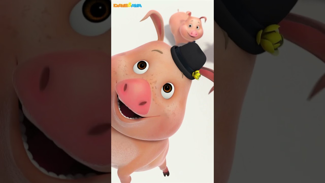 😉 This Little Piggy – Colors | Nursery Rhymes for Kids | Baby Songs by Dave and Ava 😉