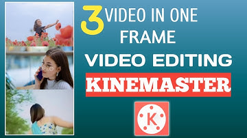 3 Video One Reel Editing In kinemaster | 3 Video In one Screen | 3 Layer Video Editing In Kinemaster