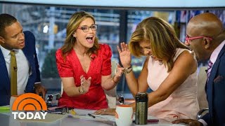 Hoda Kotb Shocks Savannah Guthrie And TODAY Anchors With Surprise Engagement Announcement | TODAY