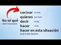 Quiz sobre o uso de 'não sei' em espanhol