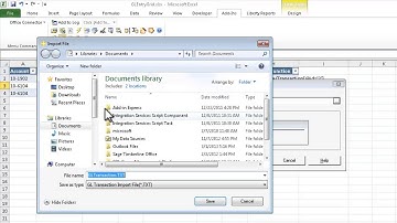 Office Connector Import - Creating Excel-Based Entry Grids For Import