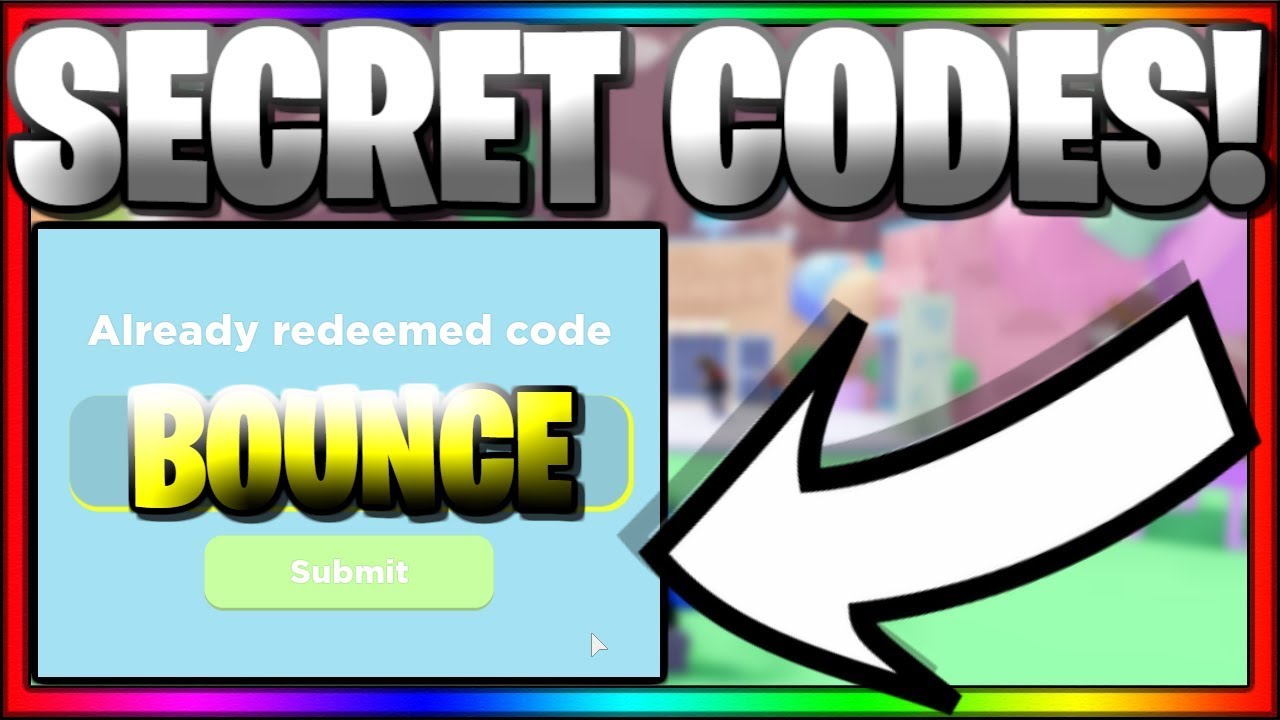 All Secret Working Codes Roblox Bounce Simulator Youtube