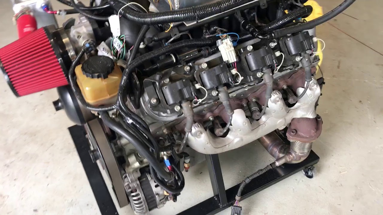 LS1 floor tester engine