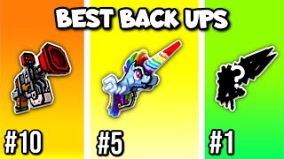 Top 20 Best BACK UP Weapons in Pixel Gun 3D [January 2024]