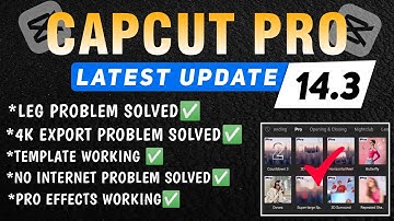 Capcut Pro 14.3.0 Latest Update | Export & No Internet Connection Problem Solved (100% Solved) ✅