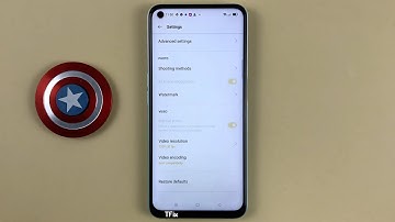 How to restore camera settings on OPPO A52 Android 11