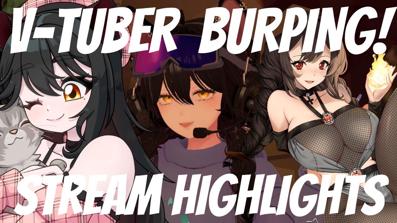 Основные моменты отрыжки и трансляции V-Tuber