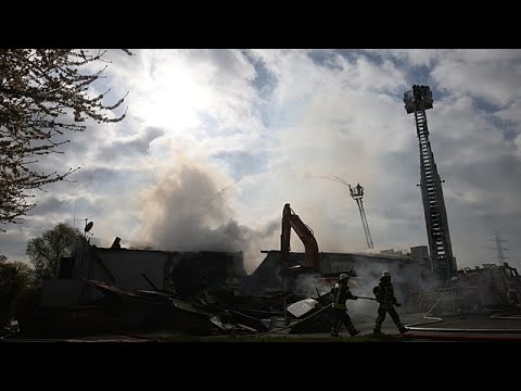 Под Страсбургом сгорел ночной клуб, 750 человек эвакуированы