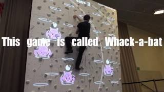 Augmented Climbing Wall brings gaming to climbing
