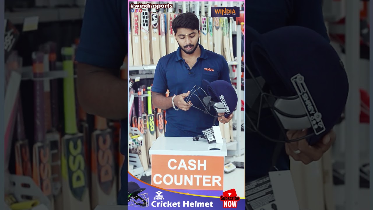 Amazing Cricket Helmet Unboxing & Review Tamil | Shrey Premium 2.0 Cricket Helmet 