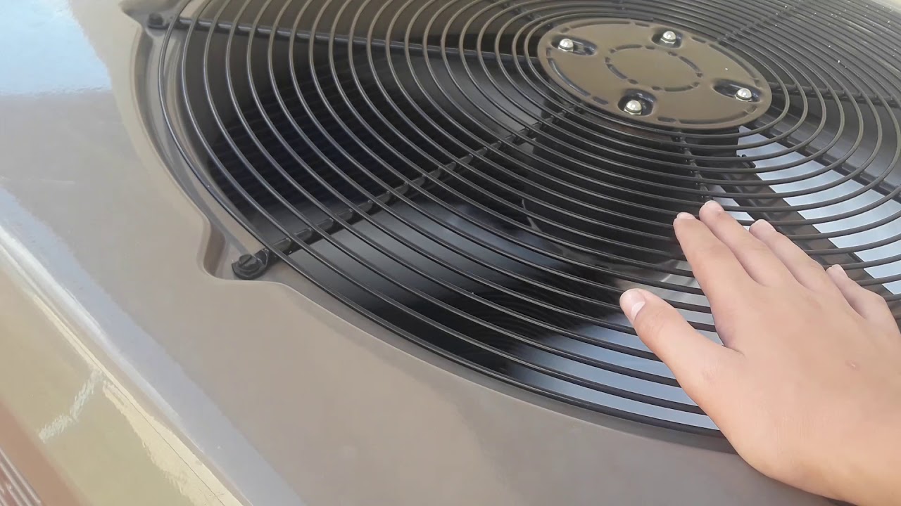 NEW 2017 4-Ton York Central Air Conditioner! (Starting up!)