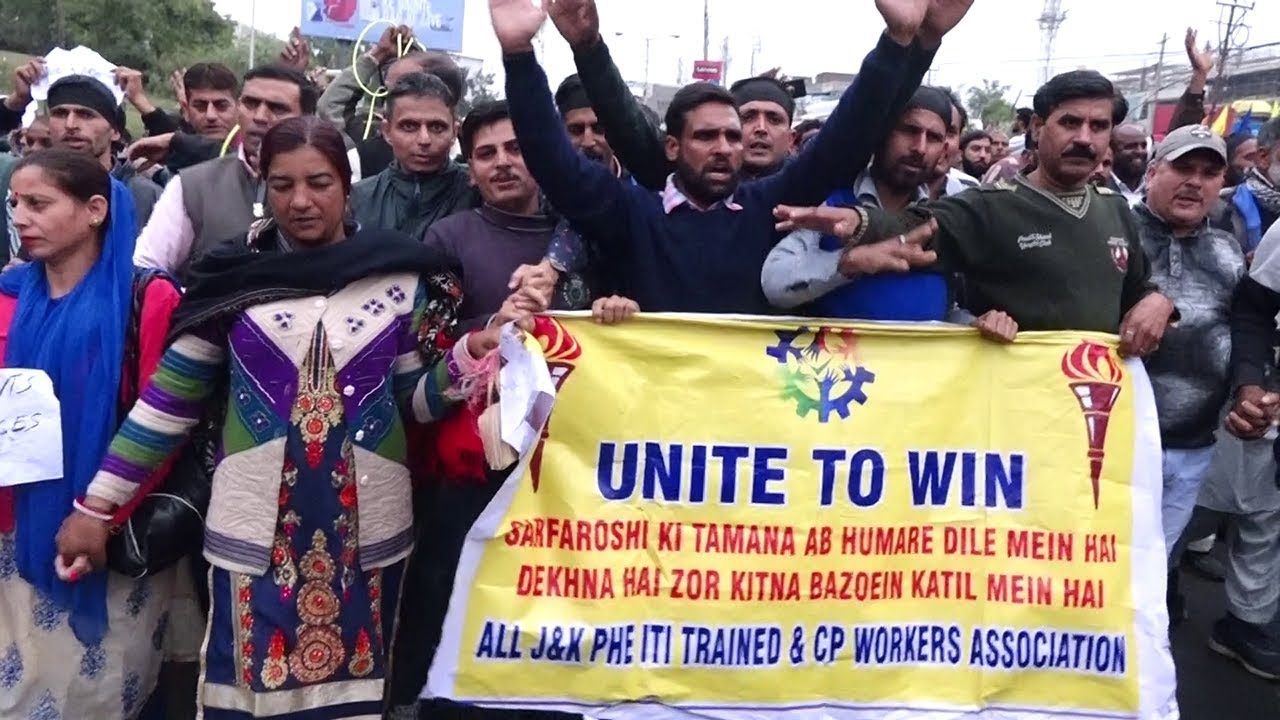 PHE daily wagers demand release of salary