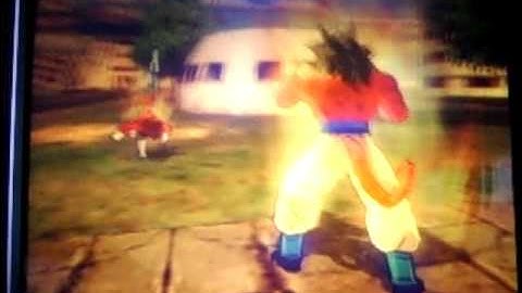 DBZBT3: Red Potara Fights (SS4 Goku vs. SS4 Vegeta)