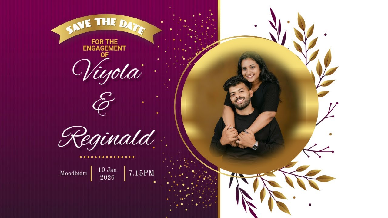 Engagement Ceremony of Viyola & Reginald