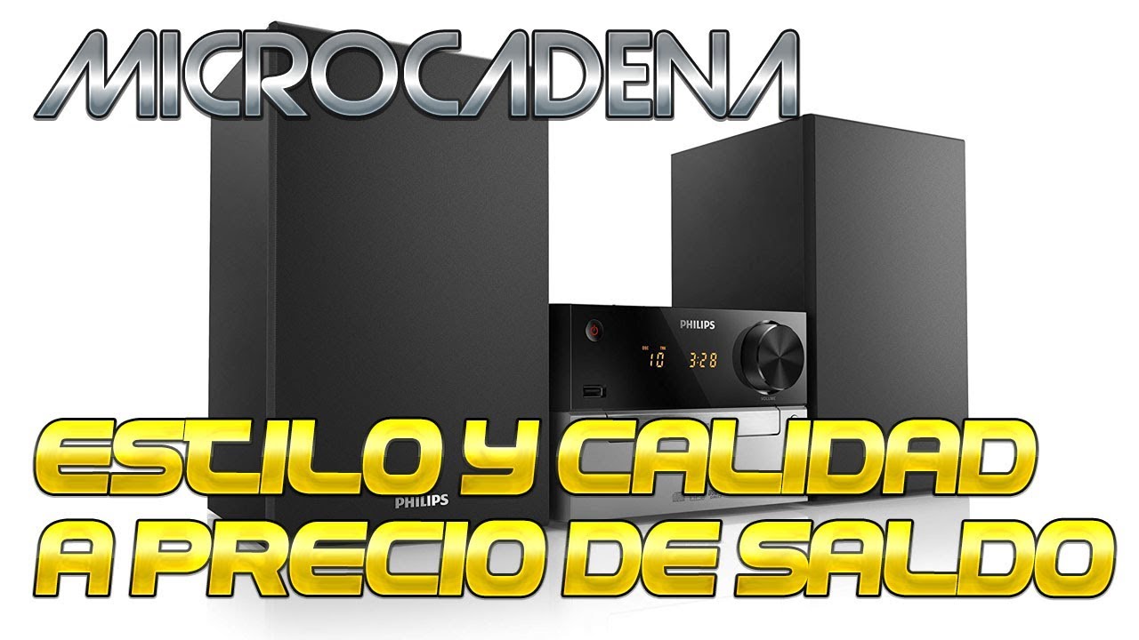 ECONÓMICA MICROCADENA Philips MCM2300 - YouTube