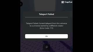 Famous Variant: Error Code 773 #shorts Profile