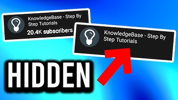 How To Hide YouTube Subscriber Count on Phone (Hide Subs on YouTube)