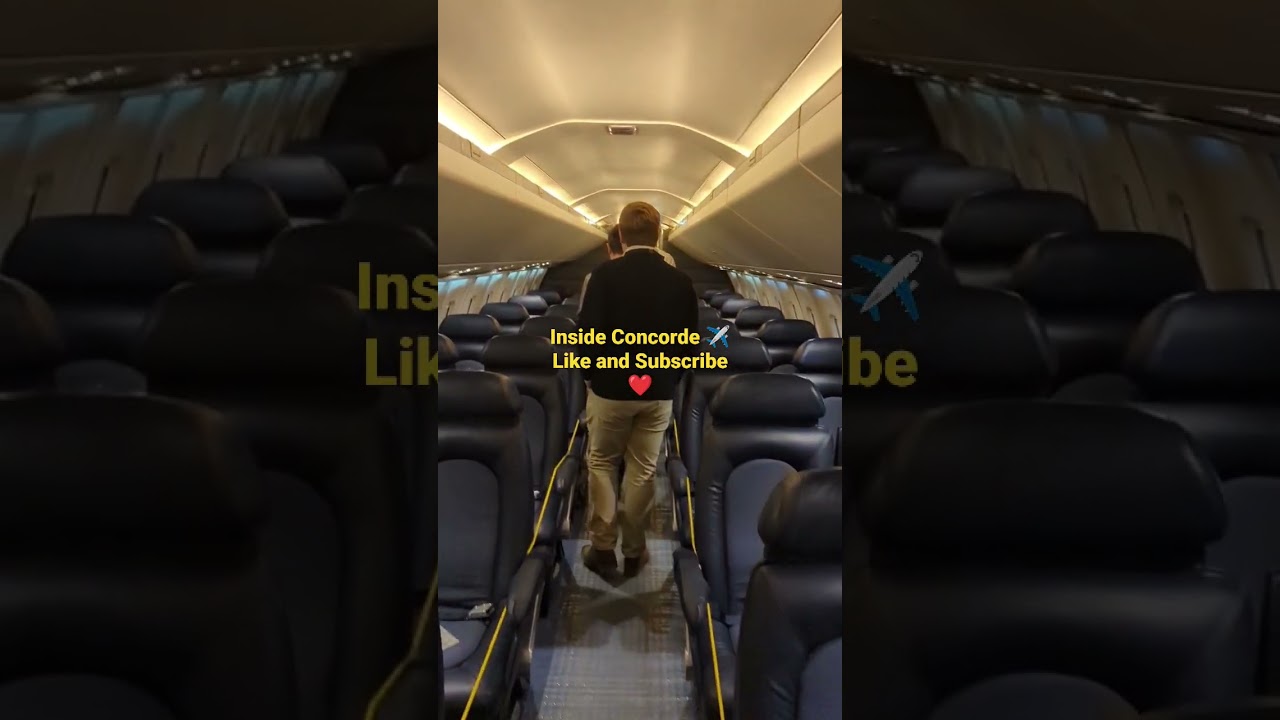 Inside Concorde ✈️