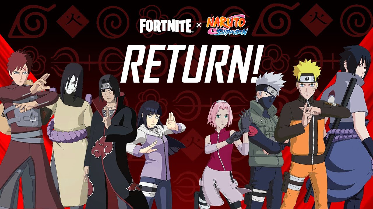 FORTNITE Gifting Naruto skins LIVE @15K SUBS