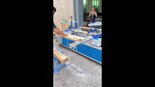 #Wooden Person #Wood Processing Plant #Wood #Pine Wood #Dual Head Saw