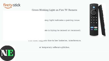 How To Fix An Amazon Fire TV Stick Remote Blinking Green – Pairing & Reset Guide