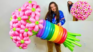 DIY Balloon Bouquet! Tutorial | Decoration Idea