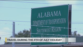 Expect high traffic volumes on roads in Mobile, Baldwin County the 5th of July