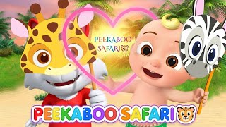 Animal Peekaboo Song 🐘🐯 | Kids Songs & Rhymes screenshot 5
