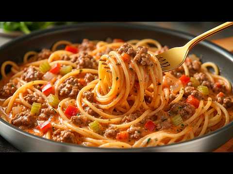 This Is So Delicious That My Family Asks For It Every Week! Creamy Beef Pasta Recipe