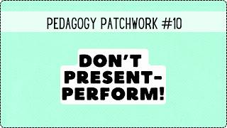 Presentations are so last century!