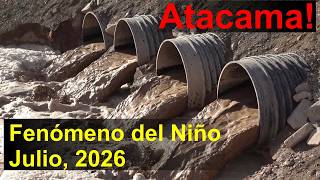 The El Niño Phenomenon in Atacama - July 2026 rainfall