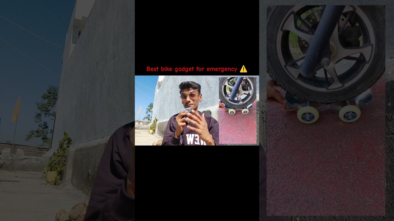 Best bike gadget for emergency ⚠️