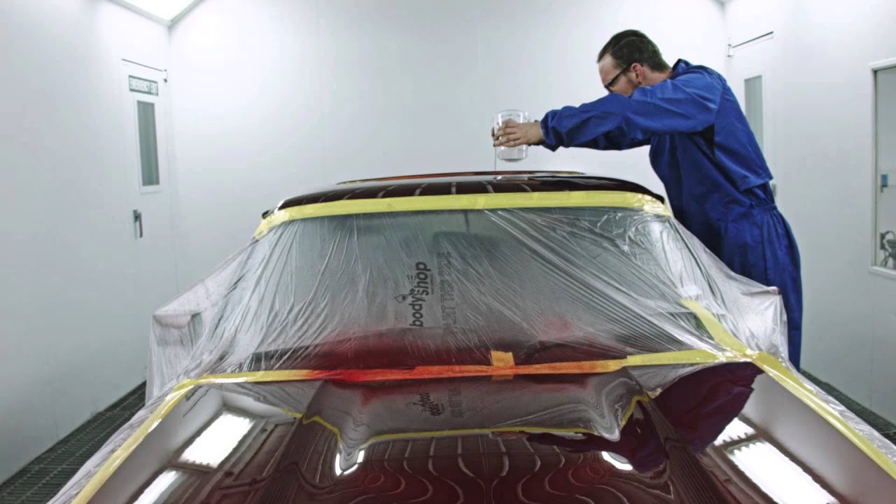 Melbourne Custom Paint In The Spray Booth Ford Capri YouTube